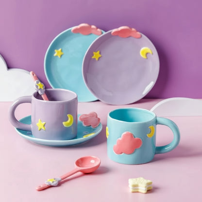 Mond & Wolke 2-teiliges Set